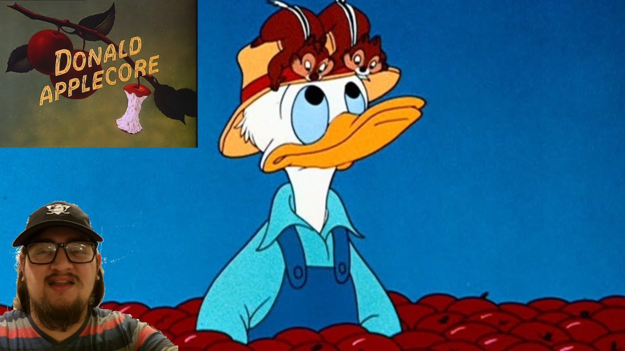 Donald Duck: Donald Applecore (1952) - First Time Watching: Chip 'N Dale Vs. Donald and his Apples!