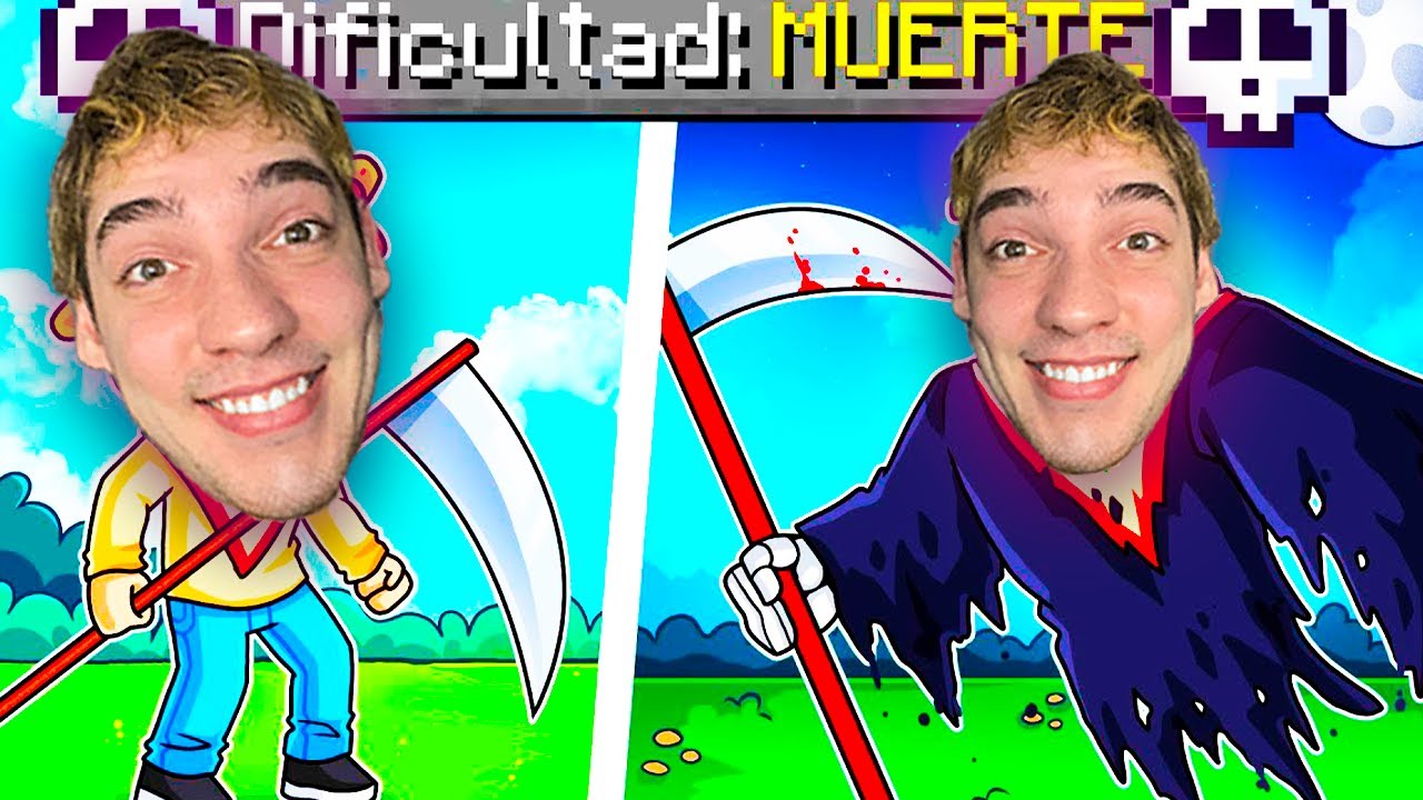 ¡Minecraft PERO somos LA MUERTE! 😲💀🪦 SILVIOGAMER MINECRAFT PERO