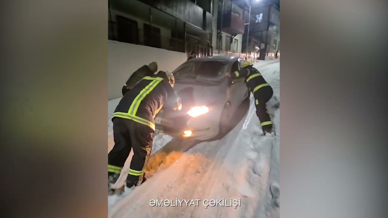 Xankəndi şəhərində və Kərkicahan qəsəbəsi ərazisində yolların buz bağlaması