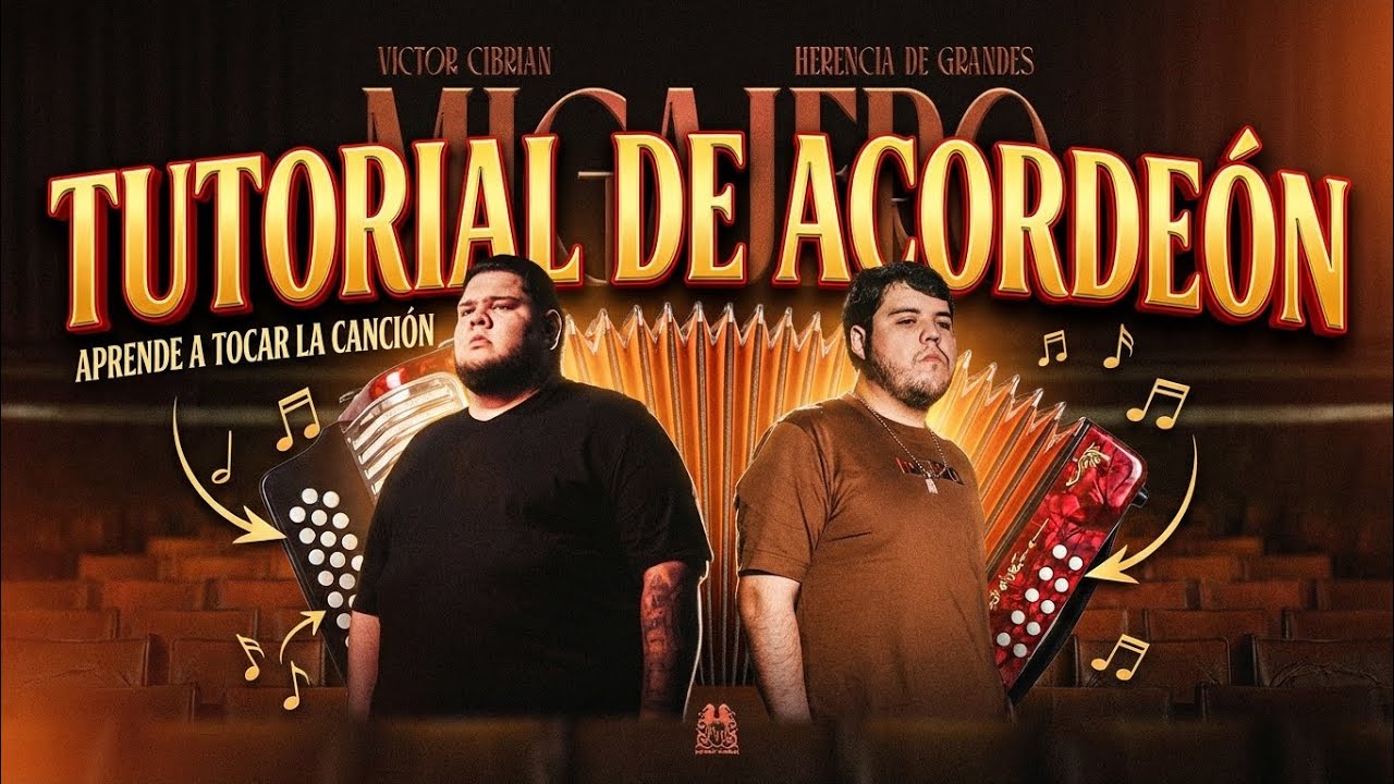 Migajero 🔥, Tutorial Completo en Acordeon🪗🔥 con Adornos 🪗 #acordeon #acordeonista 