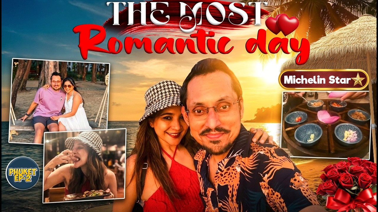 We Didn't Expect THIS in Phuket! 😱 Michelin Dinner & Sunset Fire Show | 