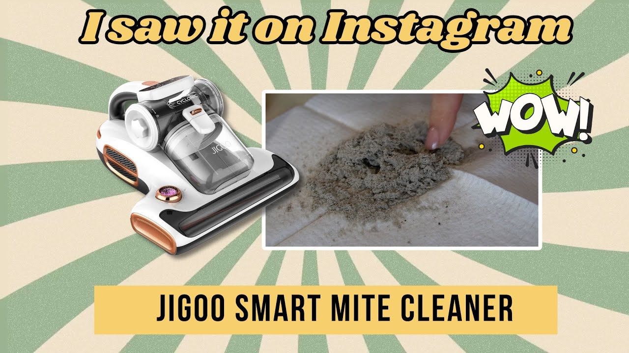 I SAW IT ON INSTAGRAM || JIGOO Dust and Mite Cleaner || Best 2025 Product