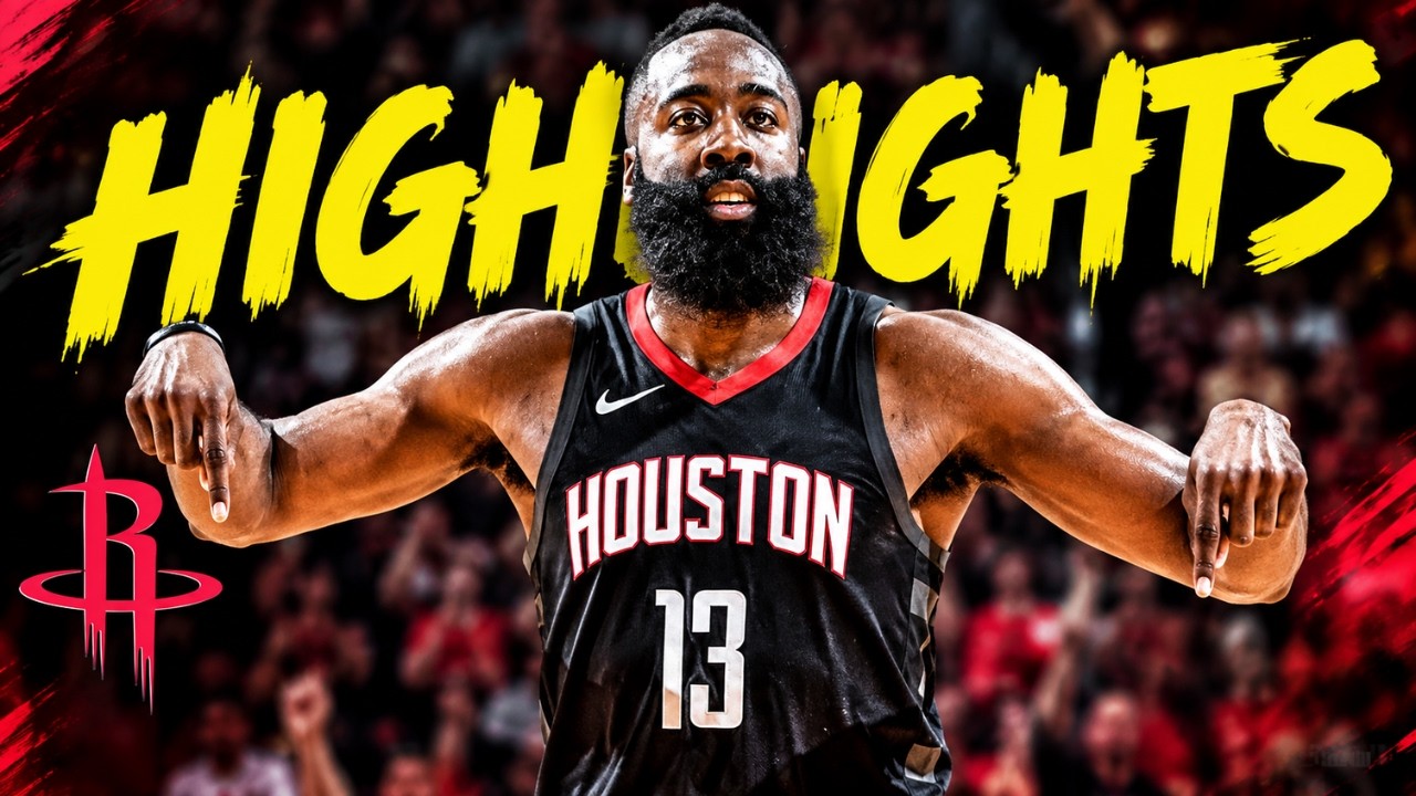 James Hardens Full Games NBA Highlights Todays