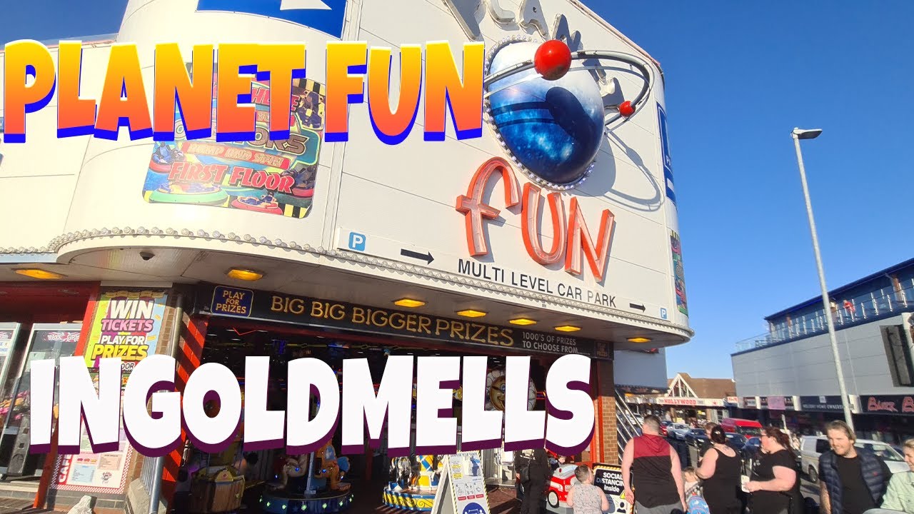 UK SLOTS: PLANET FUN INGOLDMELLS AMUSEMENT ARCADE TOUR