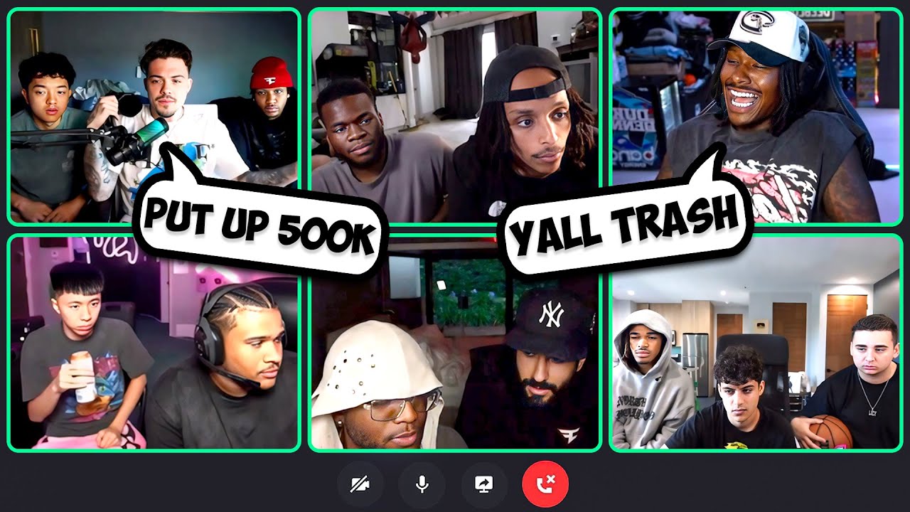 FaZe Vs AMP Basketball is HAPPENING! Big Argument