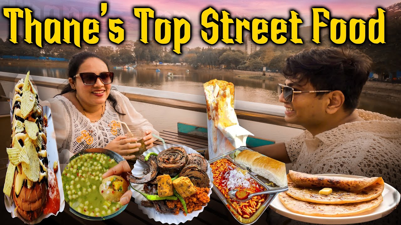 Best Street Food in Thane | Tandoor Vadapav, Misal, Shawarma, Chat and more 😍 | Food Vlog 2025