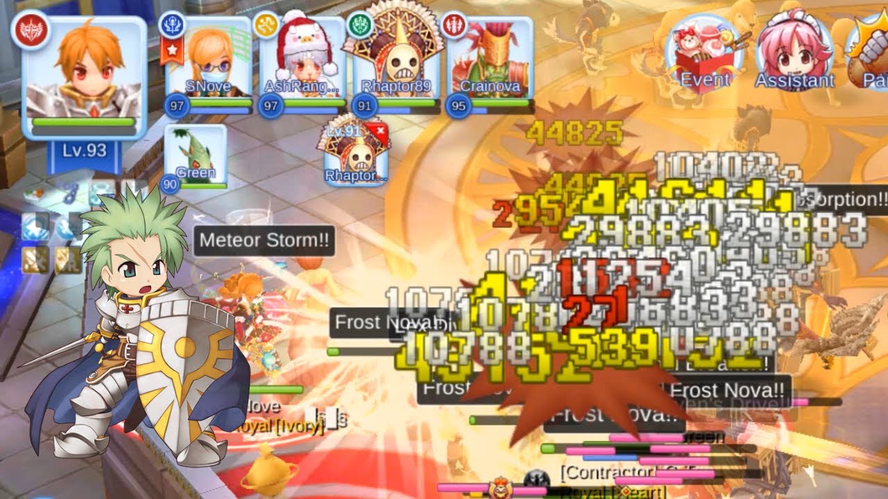 Ragnarok M Eternal Love - F2P Player Clear Oracle Dungeon (Easy)! Paladin POV