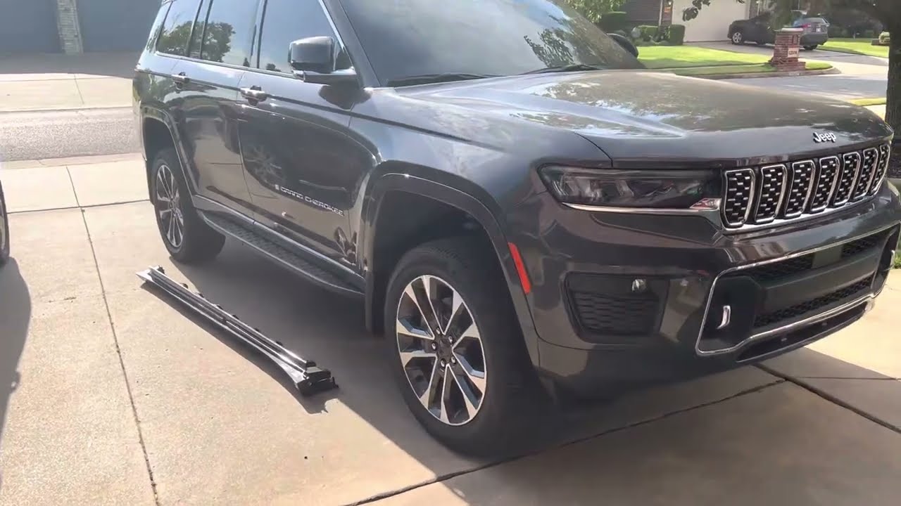 2022 Jeep Grand Cherokee L Overland Side Step Installation
