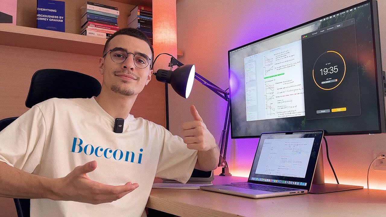 il metodo di studio del bocconiano chill