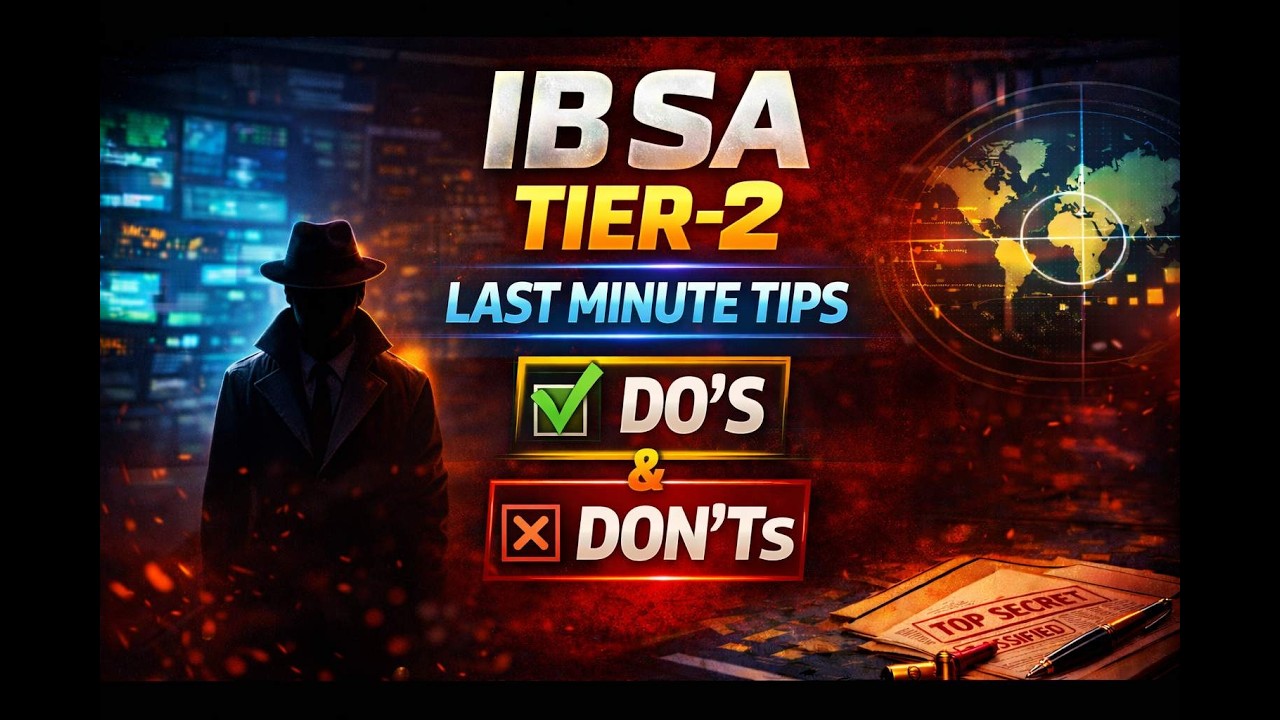 IB SA T2 LAST MINUTE TIPS