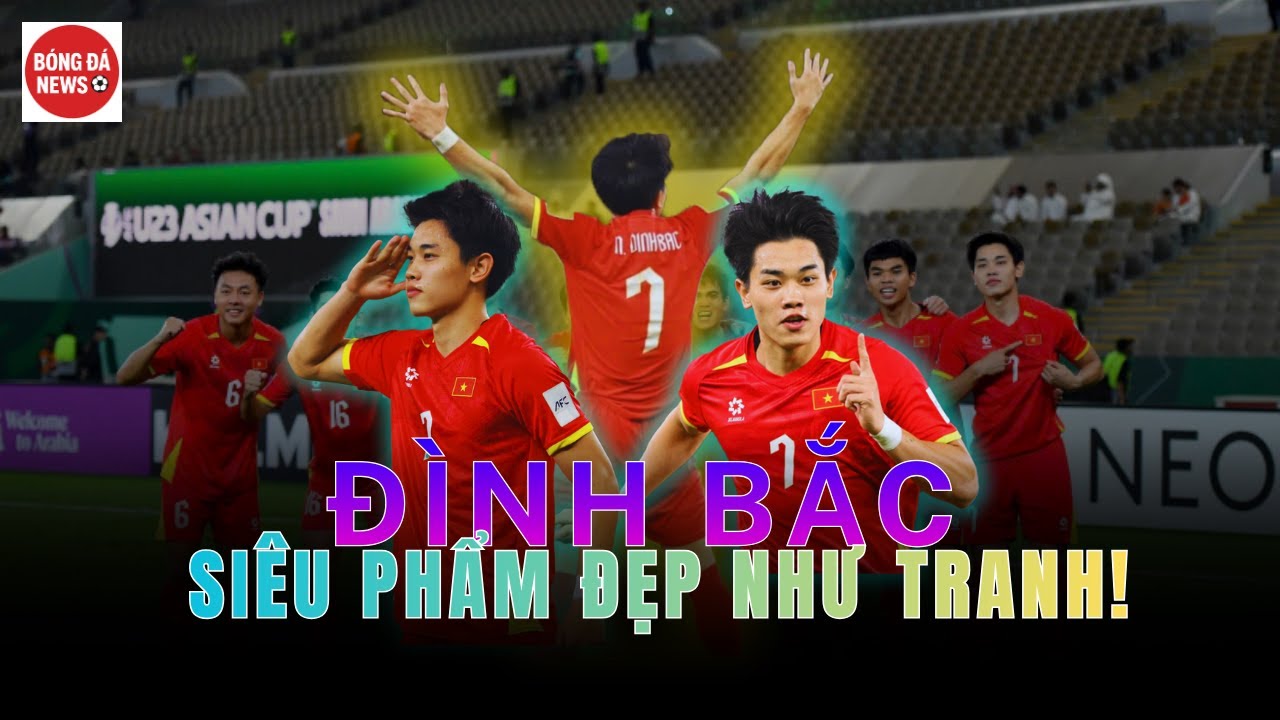 Đình Bắc – U23 Việt Nam: Cú đánh đầu ngược “đẹp như tranh vẽ” gây sốt mạng xã hội