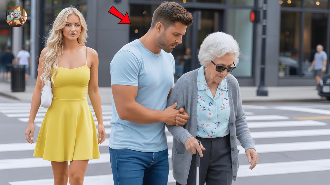 A Single Father Lost His Job Helping a Blind Woman… Her Millionaire Granddaughter Changed Everything
