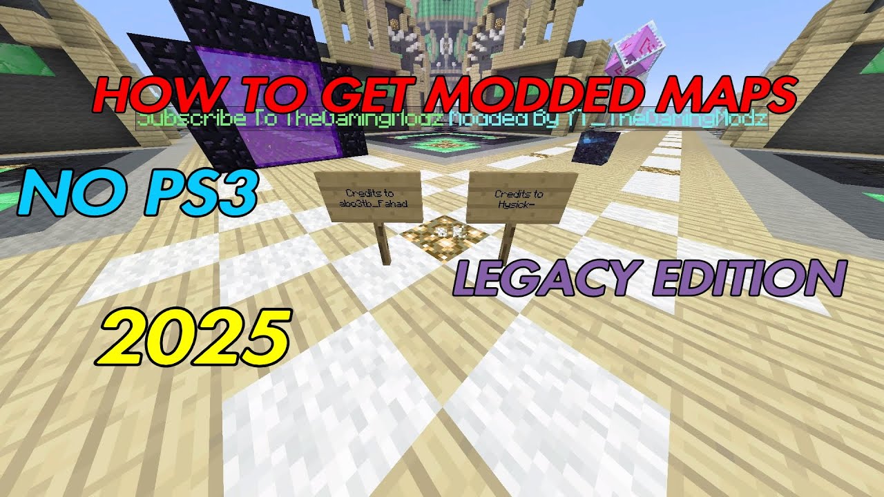 How To Get Modded Maps in Minecraft: Playstation 4 Edition (NO PS3) (LEGACY)