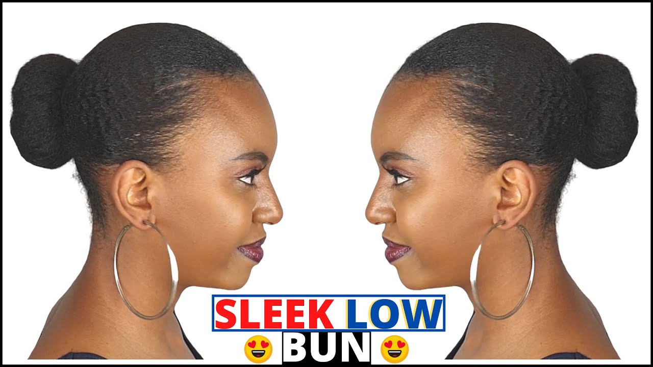 SLEEK LOW BUN TUTORIAL