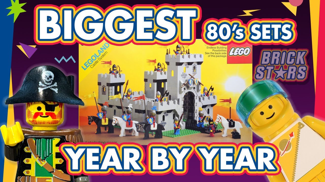САМЫЕ БОЛЬШИЕ наборы Lego 1980-х годов: путешествие в прошлое!