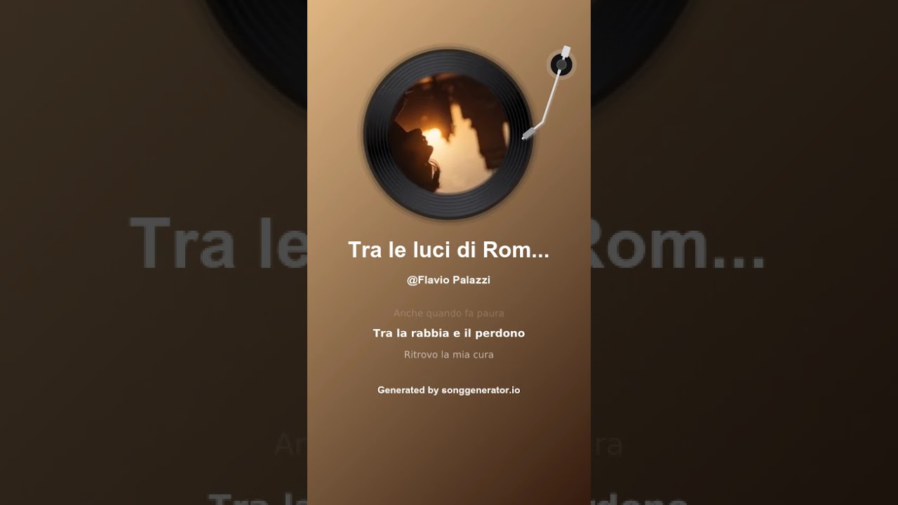 Tra le luci di Roma