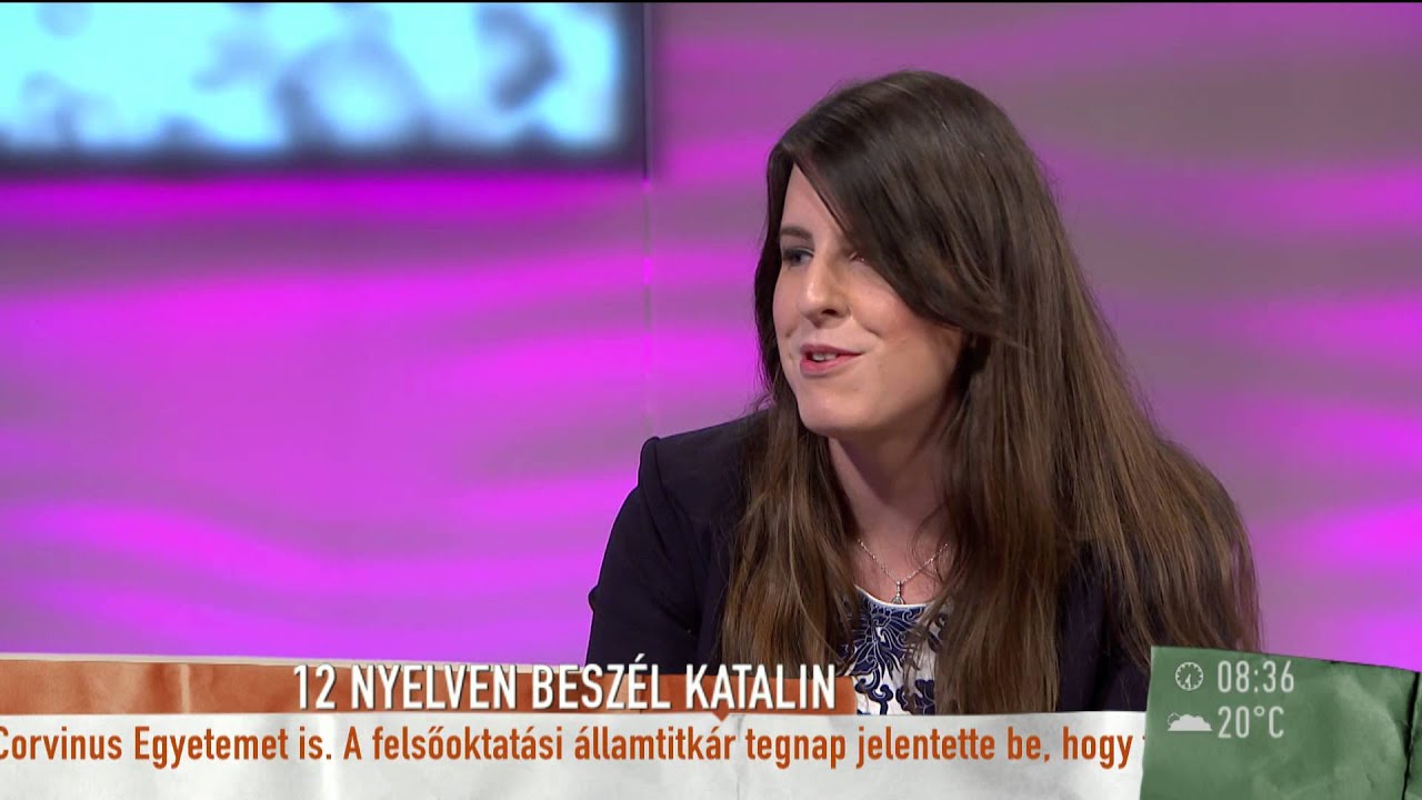 Elképesztő! 12 nyelven beszél a fiatal lány - 2015.07.31. - tv2.hu/mokka