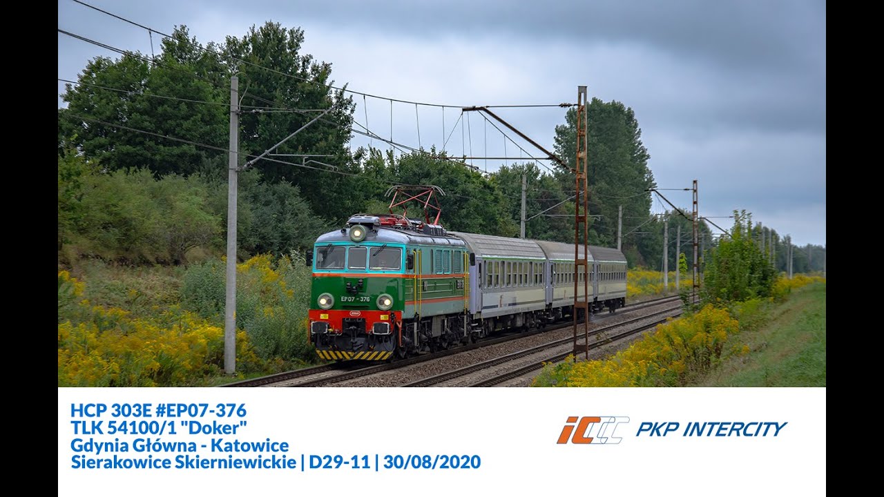 [ PKP Intercity ] EP07-376 | TLK 54100 
