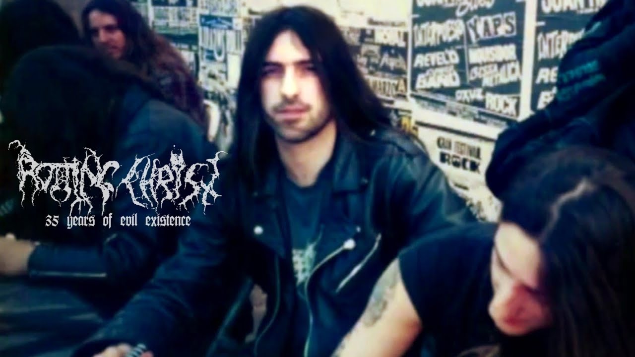 Rotting Christ - Rare 1995 Backstage Footage 