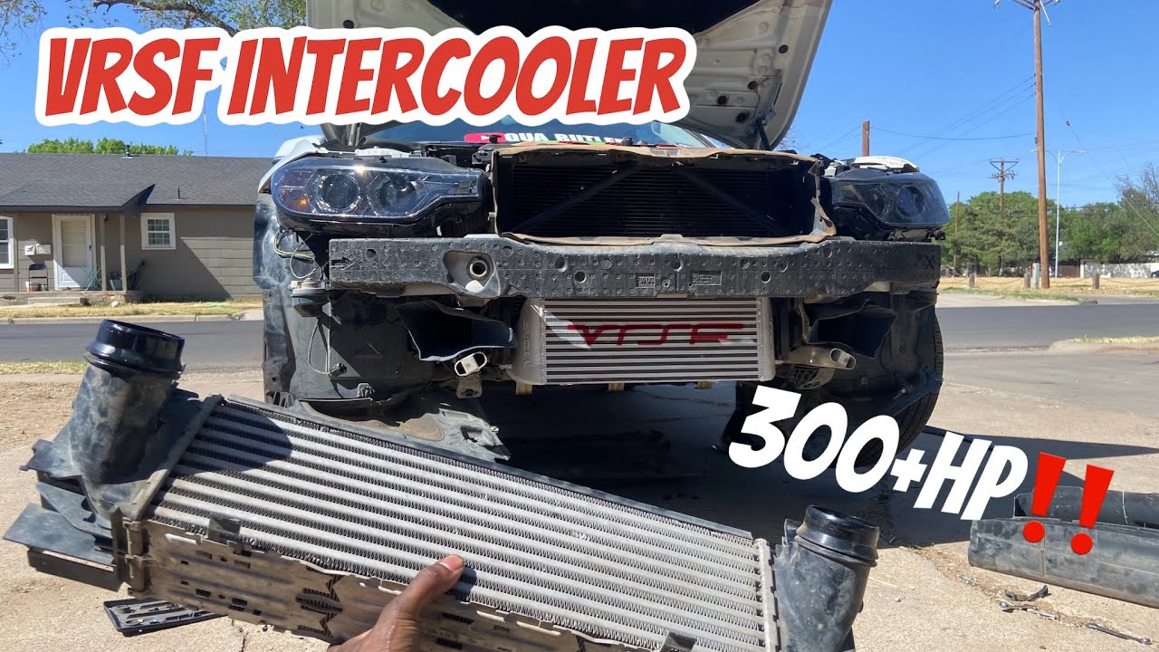 Bmw VRSF Intercooler install f30 N20/N26