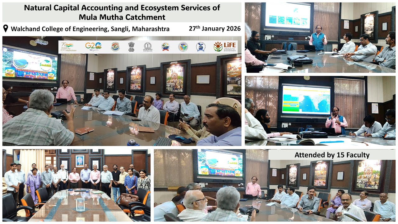 Natural Capital Accounting: Mula Mutha Catchment | Walchand College of Engineering | IISc