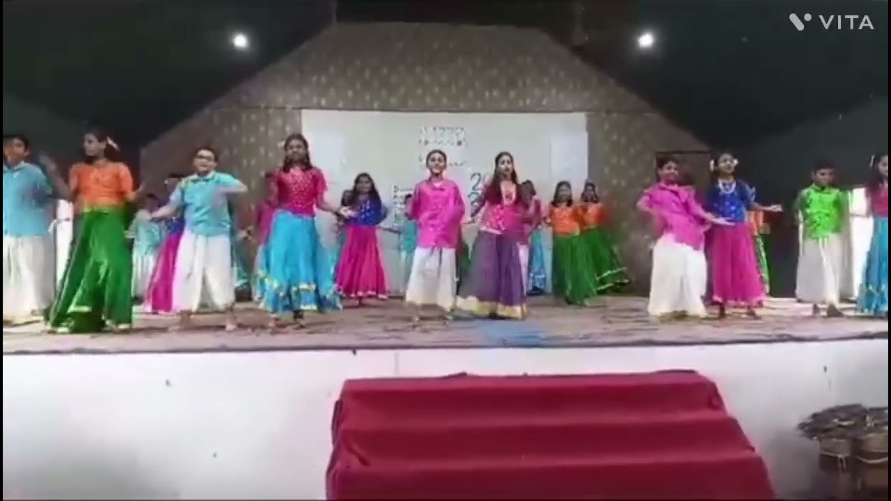Dance competition- 6th class performance (Topic-South indian) (2024-25) ll HCBB