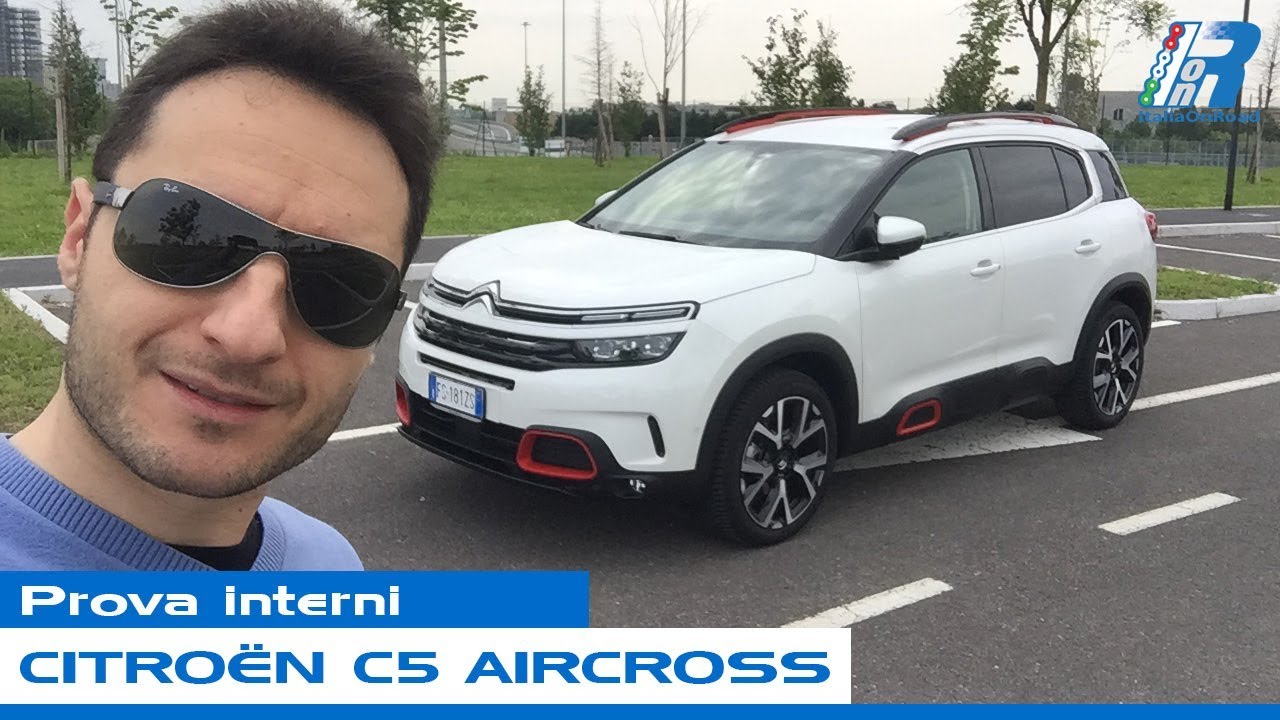 Prova interni Citroen C5 Aircross - test drive