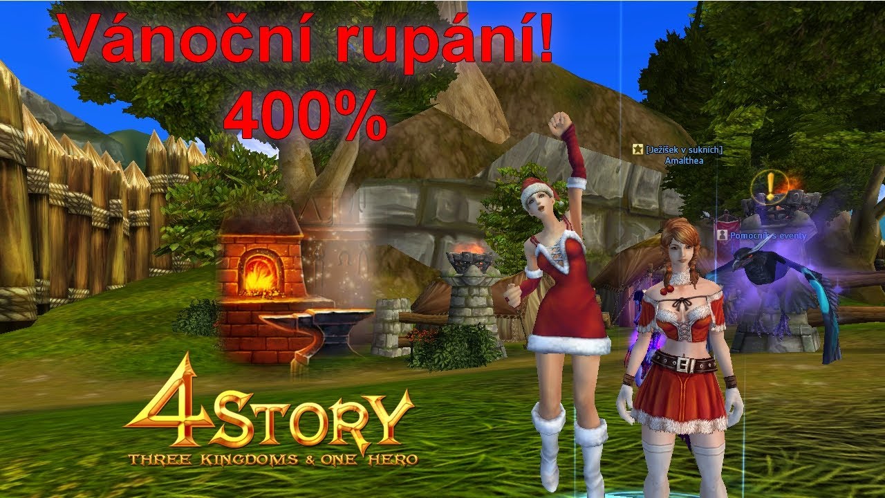 [4Story] V&aacute;nočn&iacute; 400% upp vylep&scaron;ov&aacute;n&iacute; 2025!