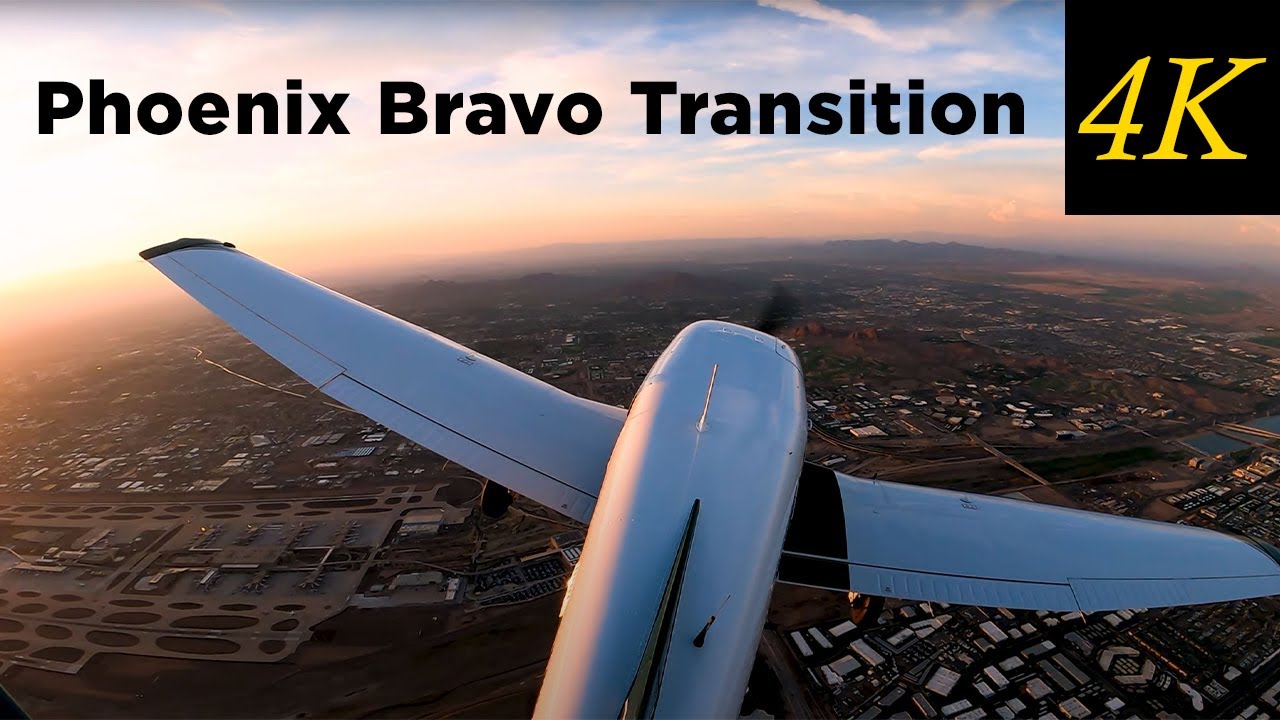 Flying The Phoenix Class Bravo Transition - UND PHX (4K)