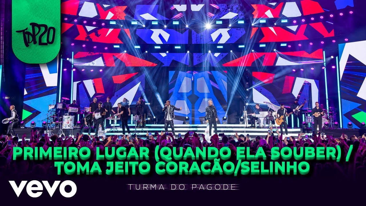 Turma do Pagode - Primeiro Lugar (Quando Ela Souber) / Toma Jeito Cora&ccedil;&atilde;o / Selinho (Ao Vivo)