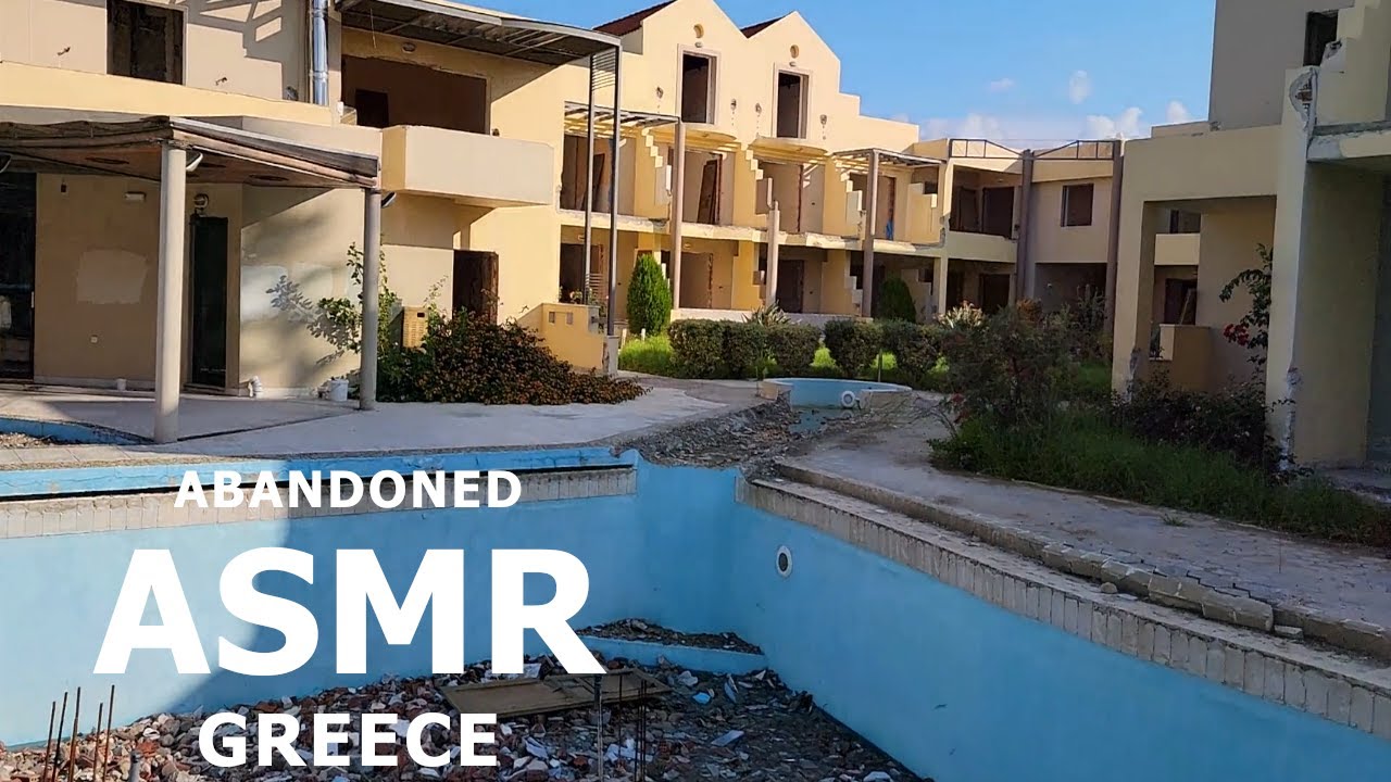 ASMR GREECE : Abandoned Flamingo Hotel