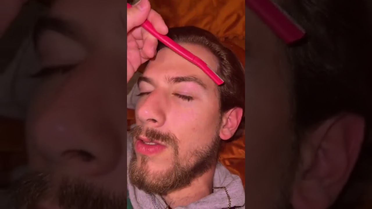Thin Eyebrow Prank On Boyfriend