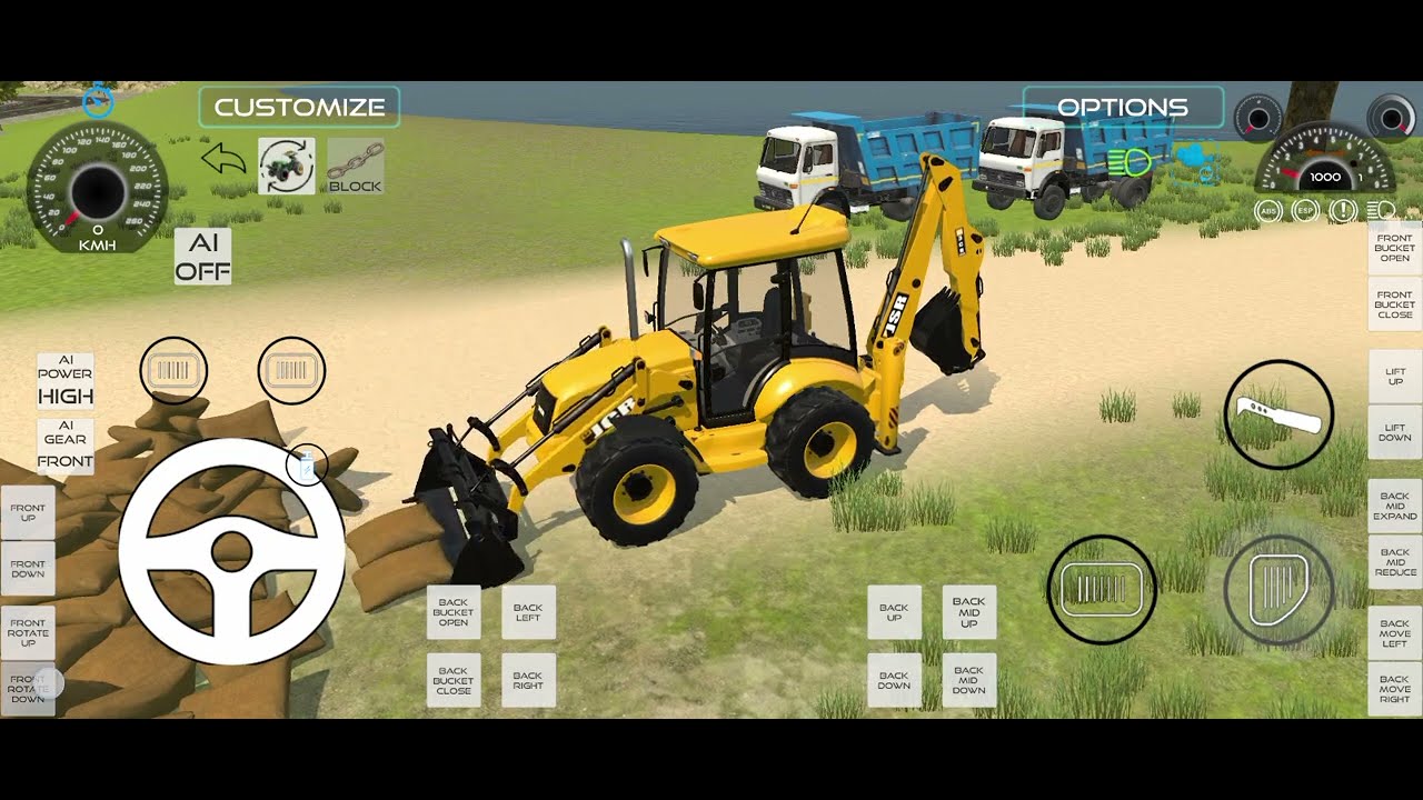 Jcb Bori Loading Dumper working time 🤑 money Time 😎 | PraveenGamer |