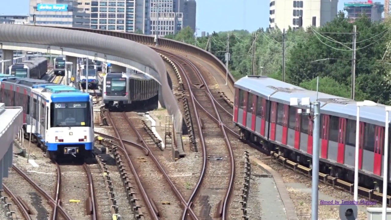 The Metro System of Amsterdam, Netherlands 2017