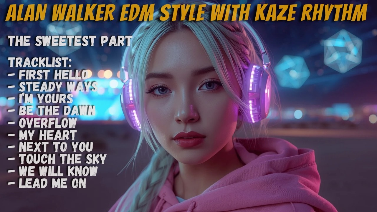 ALAN WALKER STYLE X KAZE RHYTHM || THE SWEETEST PART || EDM SONGS FULL ALBUM 2026