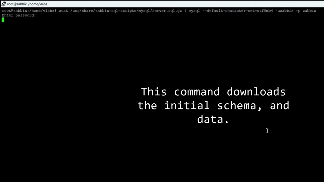 How To Install Zabbix With MySQL