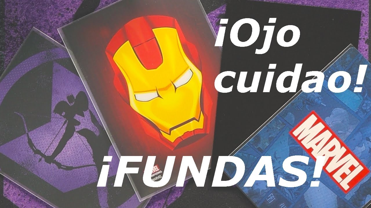 OJO! Atento al tema fundas para Marvel Champions!