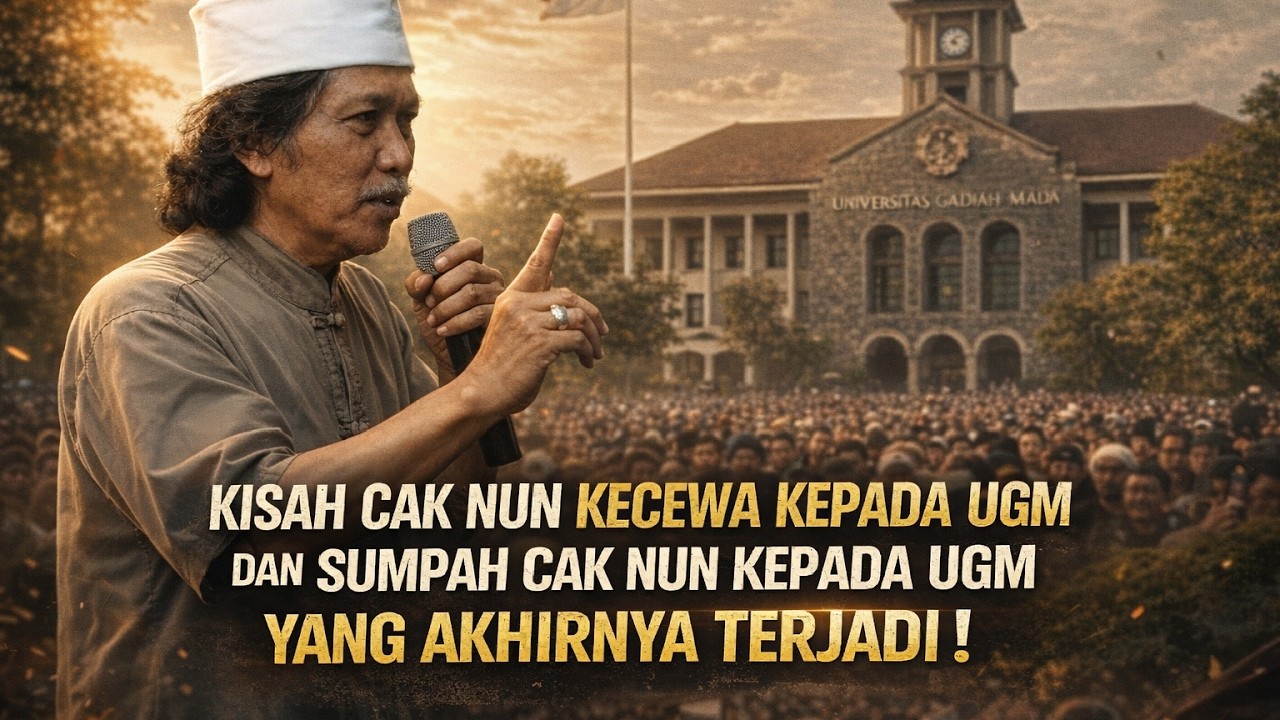 KISAH SUMPAH CAK NUN YANG BENERAN TERJADI KEPADA UGM ???