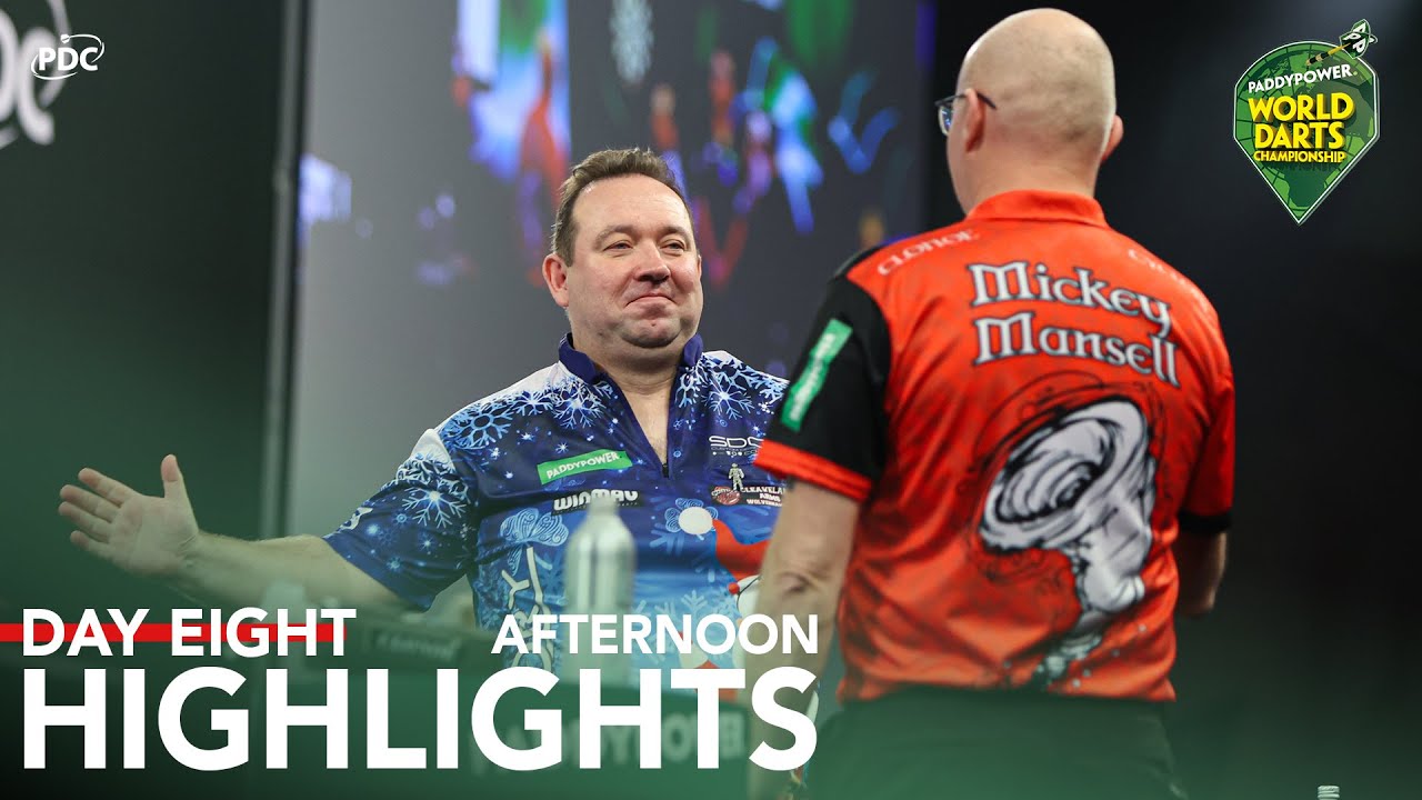 SUDDEN-DEATH EPIC! | Day Eight Afternoon Highlights | 2023/24 Paddy Power World Darts Championship