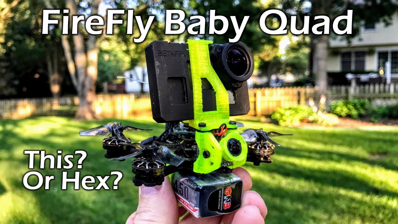 FlyWoo FireFly Baby Quad // 4 Motors 4s Battery