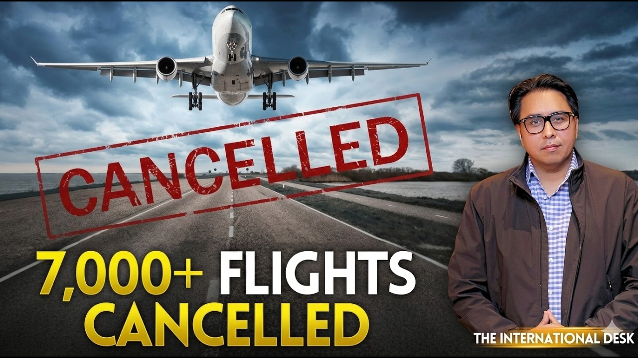 Middle East Airspace Closed: 7,000+ Flights Cancelled in 72 Hours