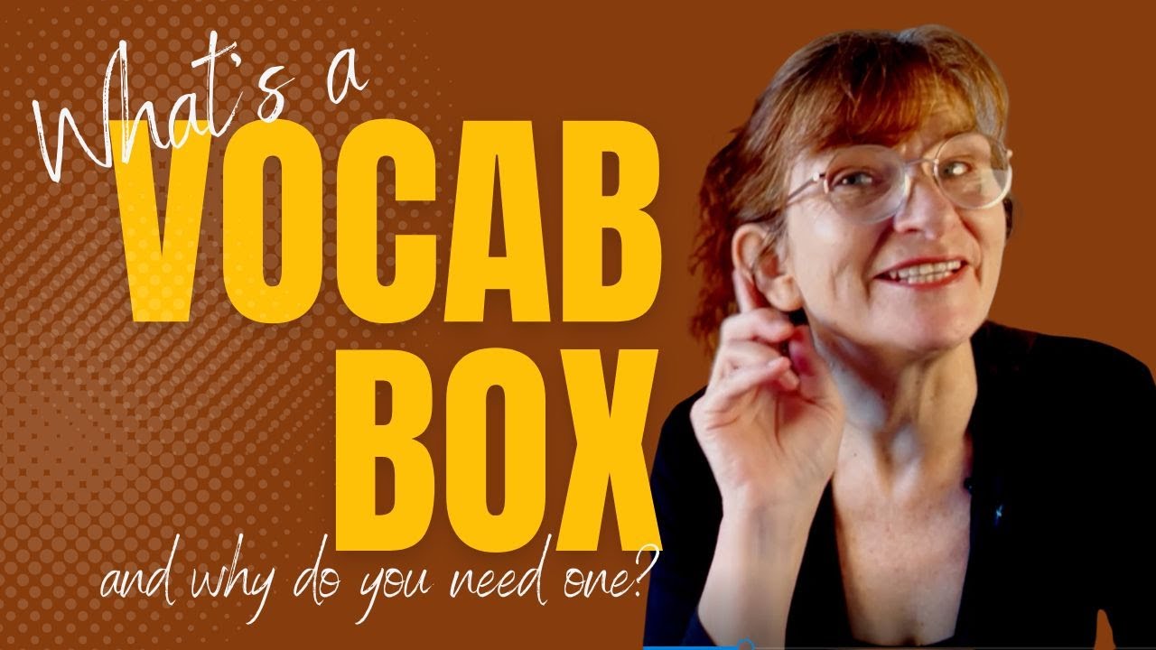 Some Great Ideas for Using a Vocabulary Box