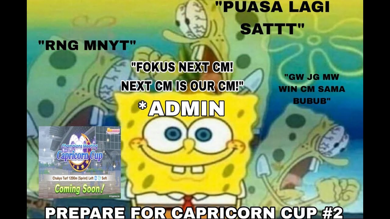 SEMUA INI SETTINGAN SAIGEM ;-; PREPARE FOR CAPRICORN CUP #2 -UmaMusume Pretty Derby