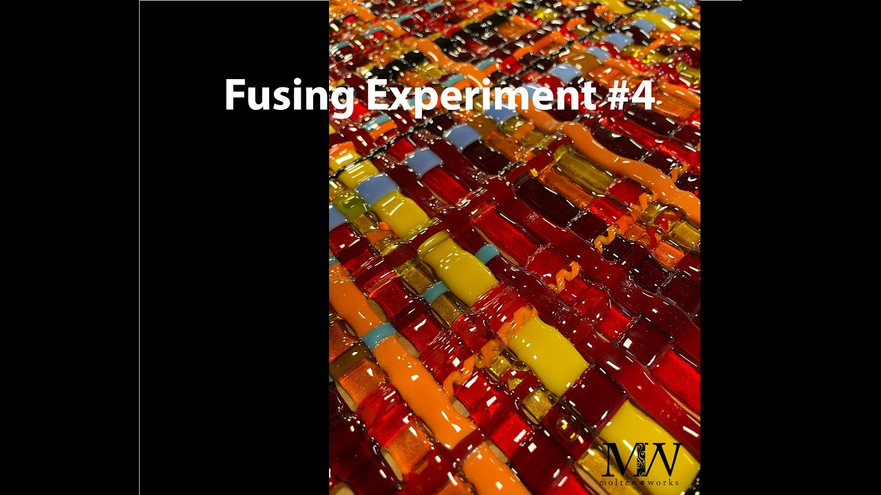 Fused Glass Experiment #4: Weaving Glass