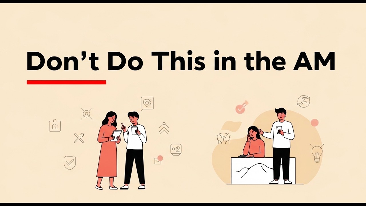 Stop these Morning Habits That Kill Productivity