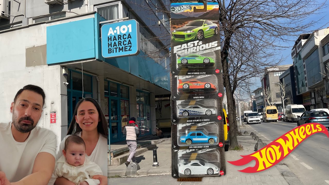 A101&rsquo; LERDE HOT WHEELS &lsquo;&rsquo;BRIAN O'CONNER&rsquo;&rsquo; HUNT!!!