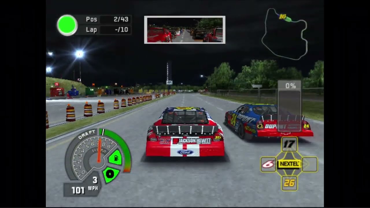 NASCAR 07 Fantasy Cup as Greg Biffle Race 2/21 Speedway Blvd.