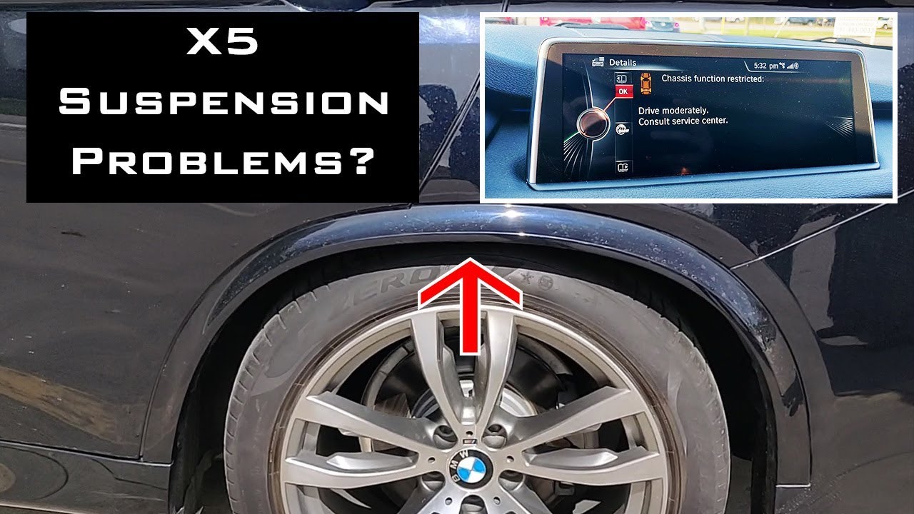 Проблемы с пневматической подвеской на вашем BMW X5 F15? Обязательно посмотрите!