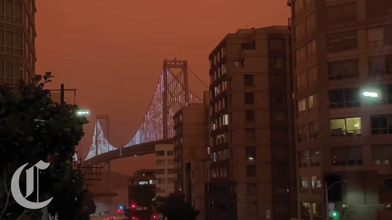 Apocalyptic Orange-Red Sky Looms Over the Bay Area. Is It Safe?