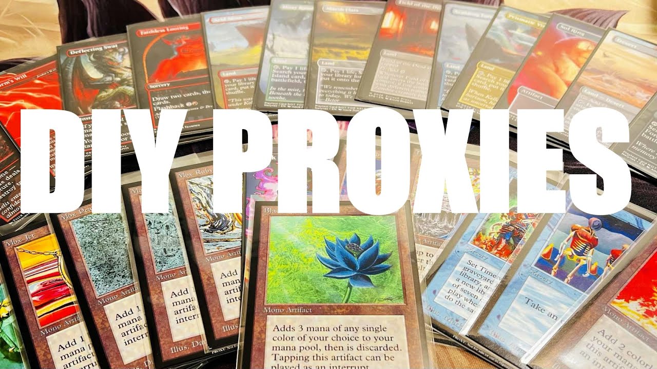 How I Print Proxies at Home | Start to Finish Full MTG Proxy Guide
